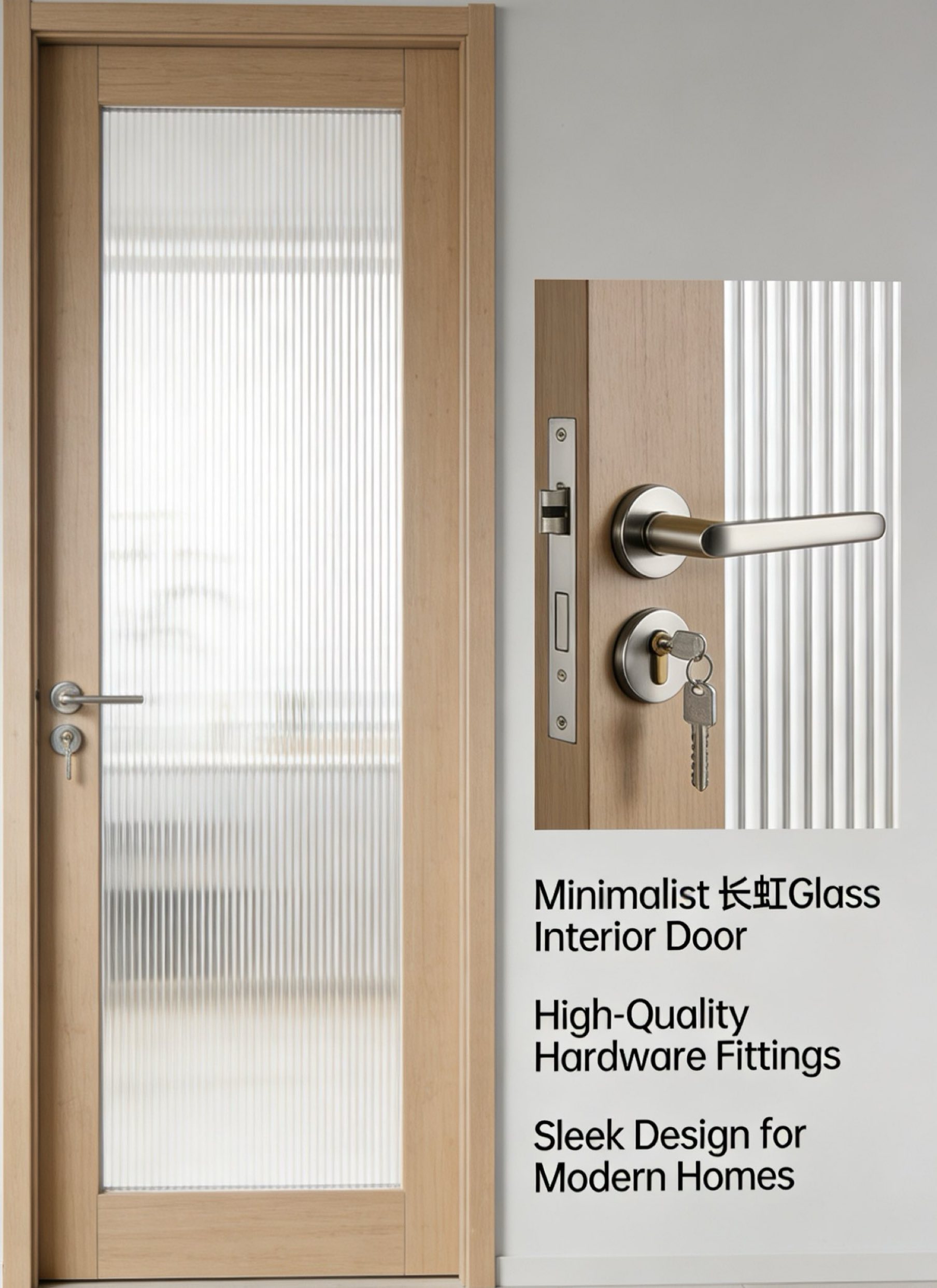 Minimalist 长虹Glass Interior Door