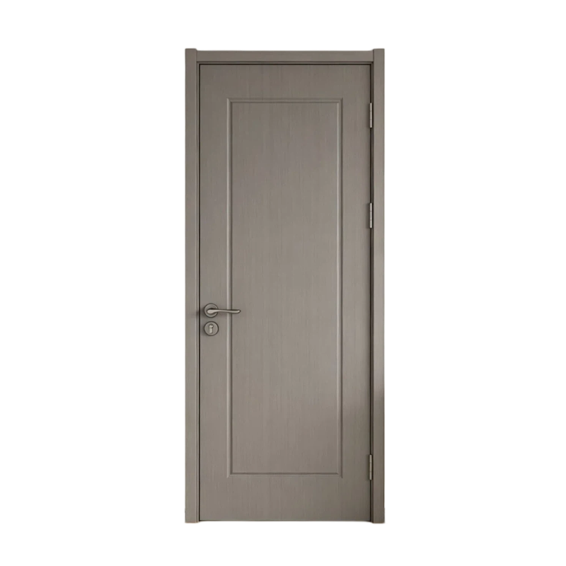 Matte Gray Household Wooden Door-Sleek & Durable