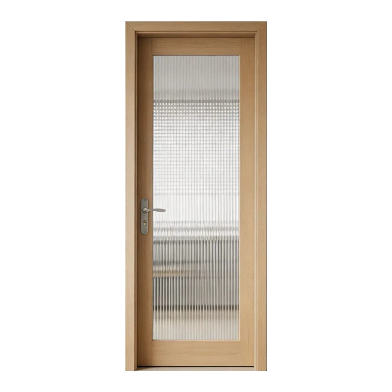 Minimalist Wired Glass Interior Door